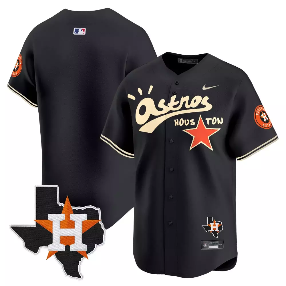 Altuve 27 Astros Jersey Black City Connect Houston Texas Men Orange Tan Vapor Premier