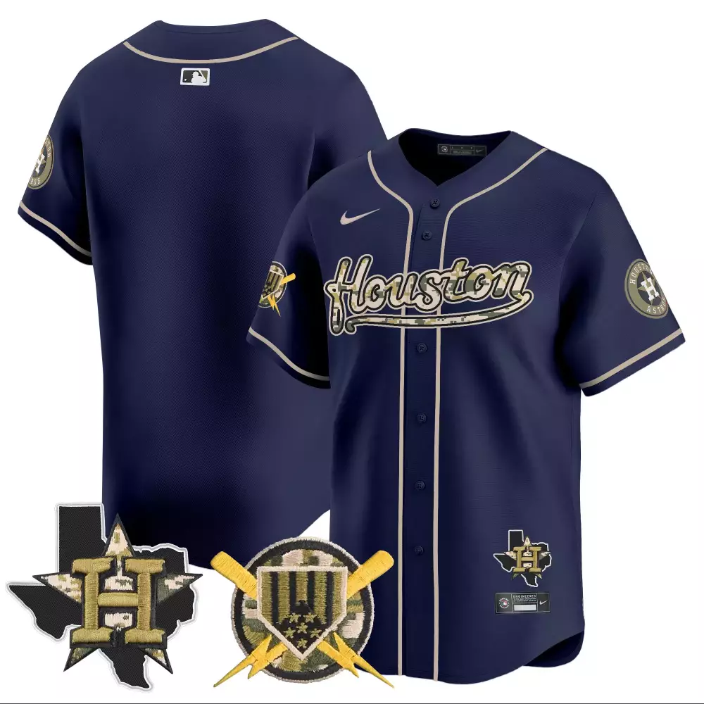 Jeremy Pena Houston Astros Jersey Navy City Connect Texas Alternate Men Tan Gold