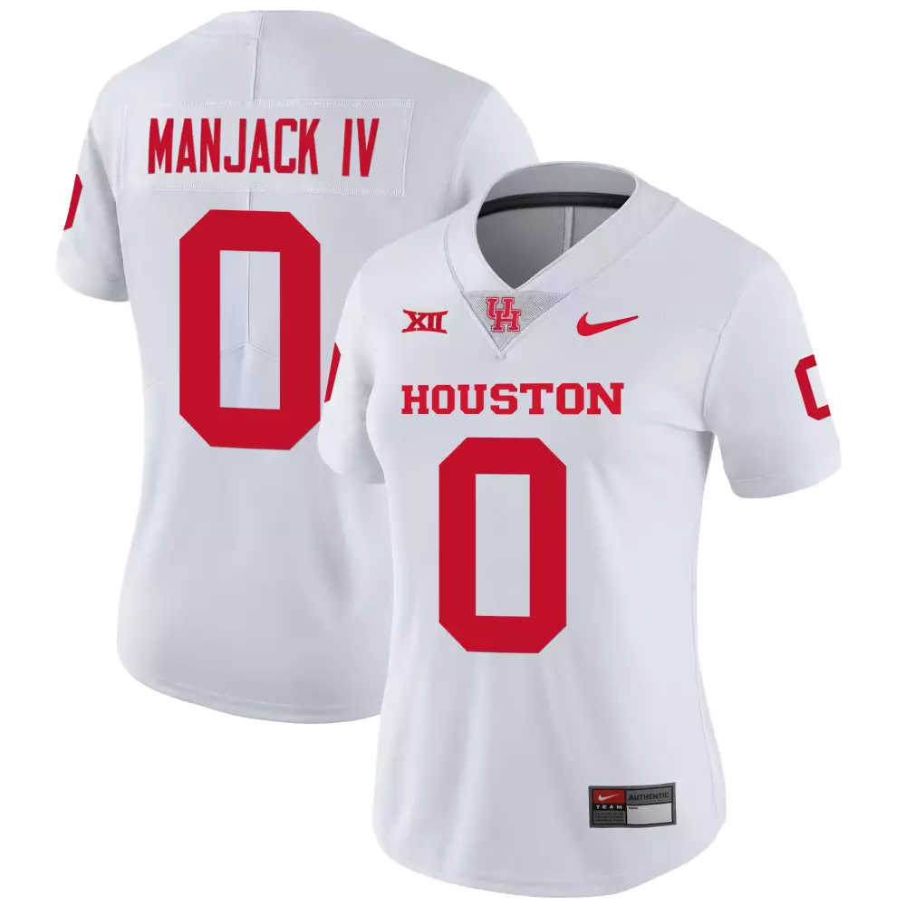 Bennett Iv Houston Jersey White Women Red Vapor v4 All Stitched