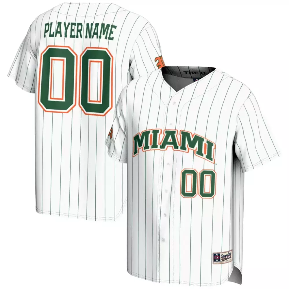 Miami Jersey White Green Orange Gameday
