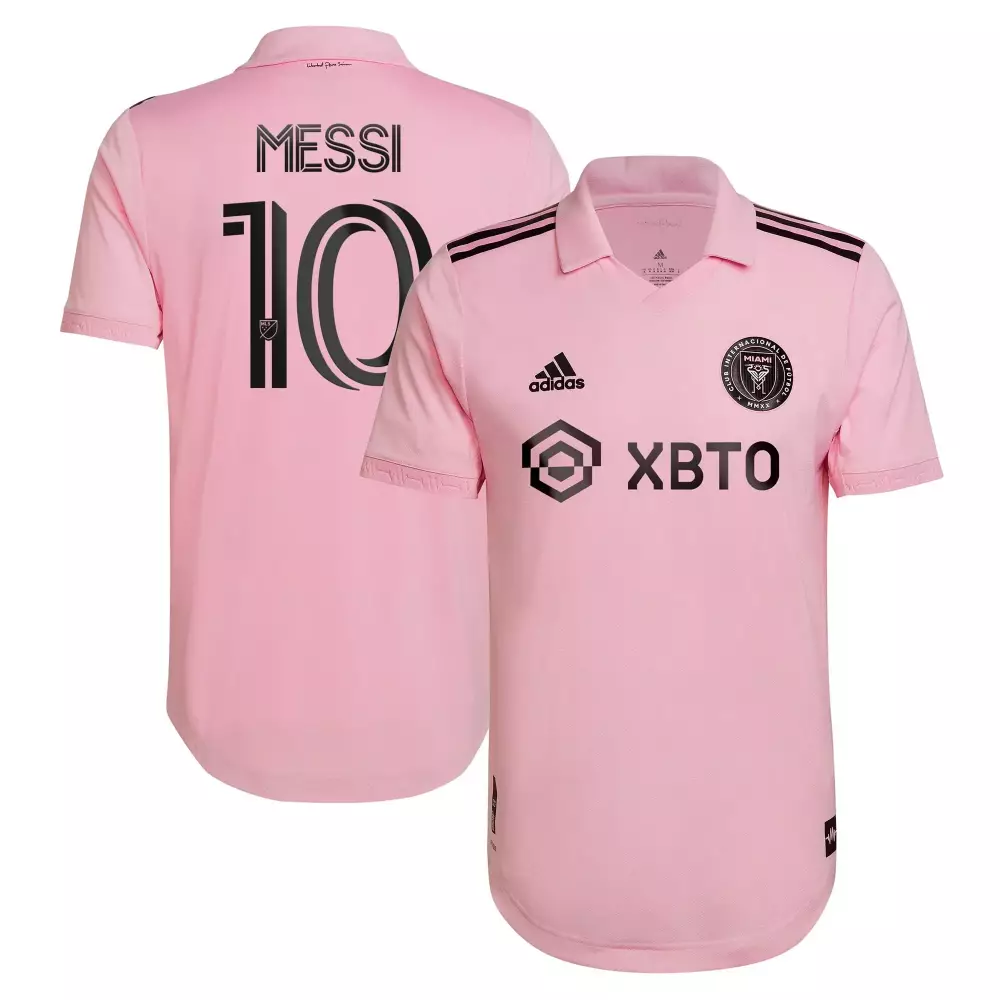 Messi Inter 10 Miami Cf Jersey Pink Xbto Mls Men Black All Stitched Vapor