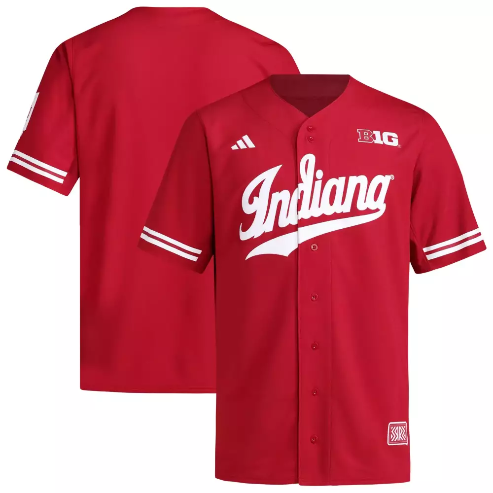 Indiana Hoosiers Jersey Red Men White All Stitched Vapor