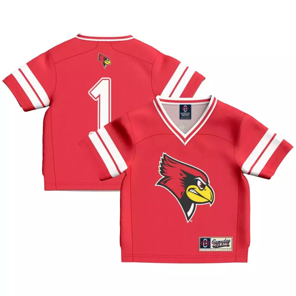 Custom Louisville Cardinals 1 Jersey Red Gameday Greats White Fashion