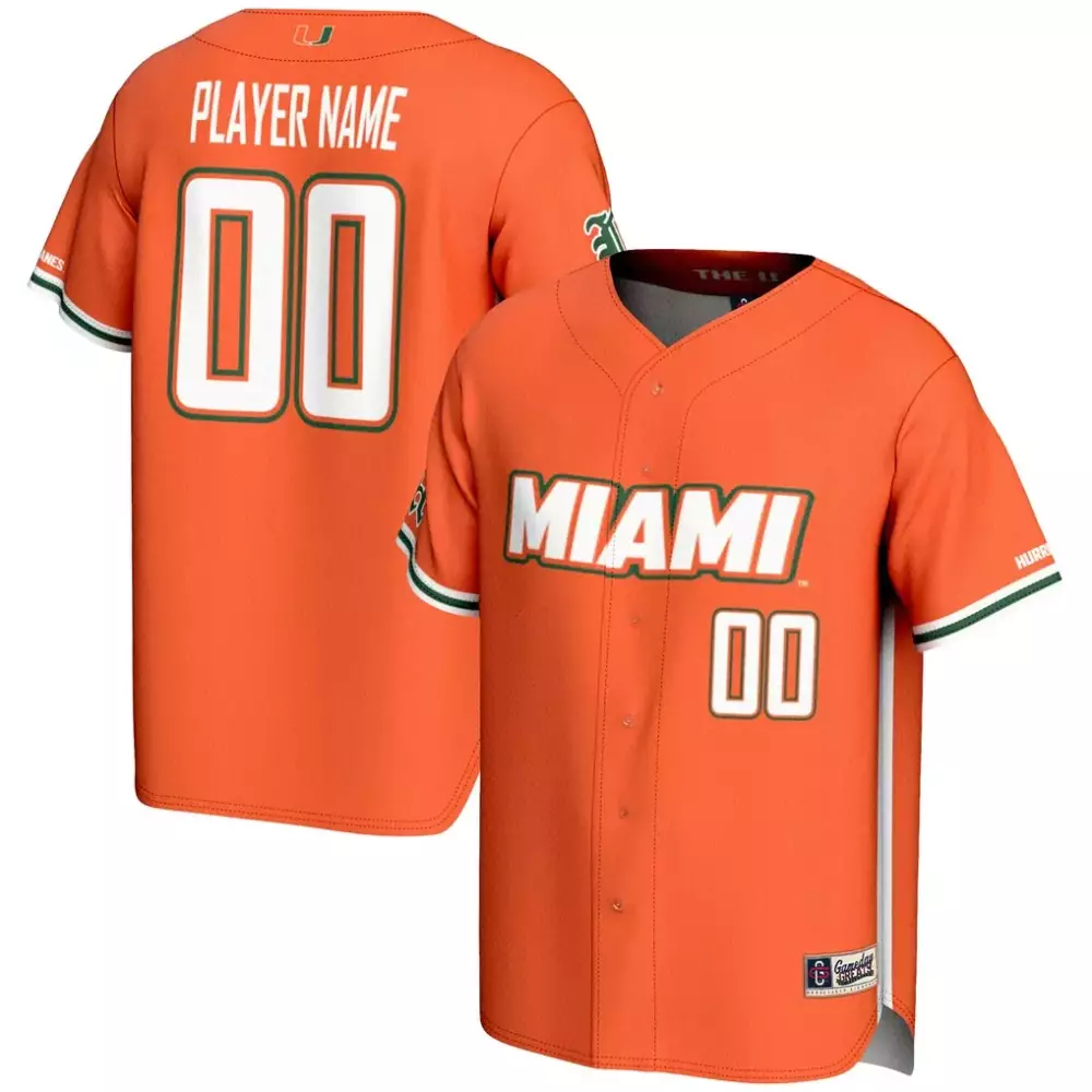 Miami Hurricanes Jersey Orange Green White Gameday