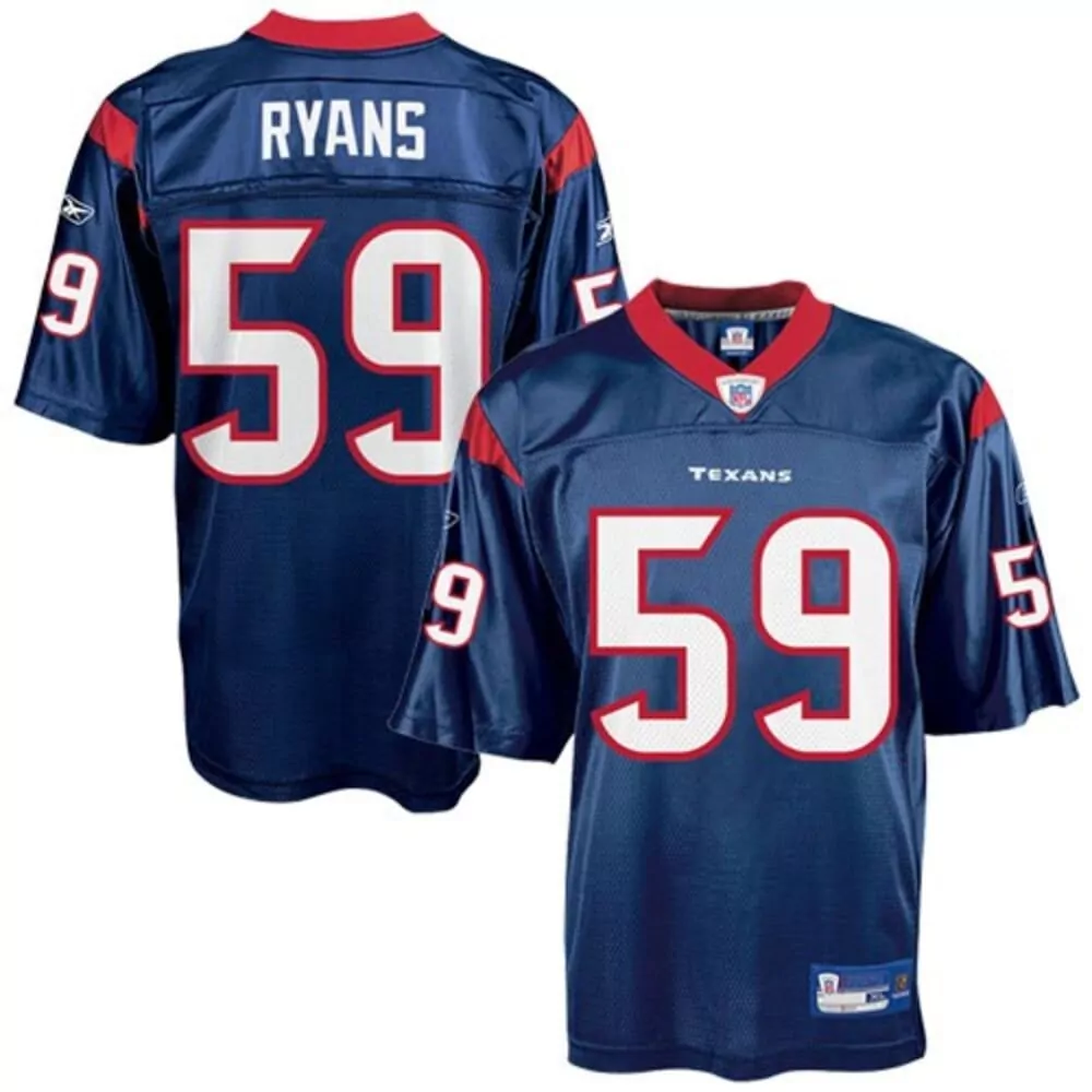 Demeco Ryans 59 Texans Jersey Navy Men Red White All Stitched Vapor