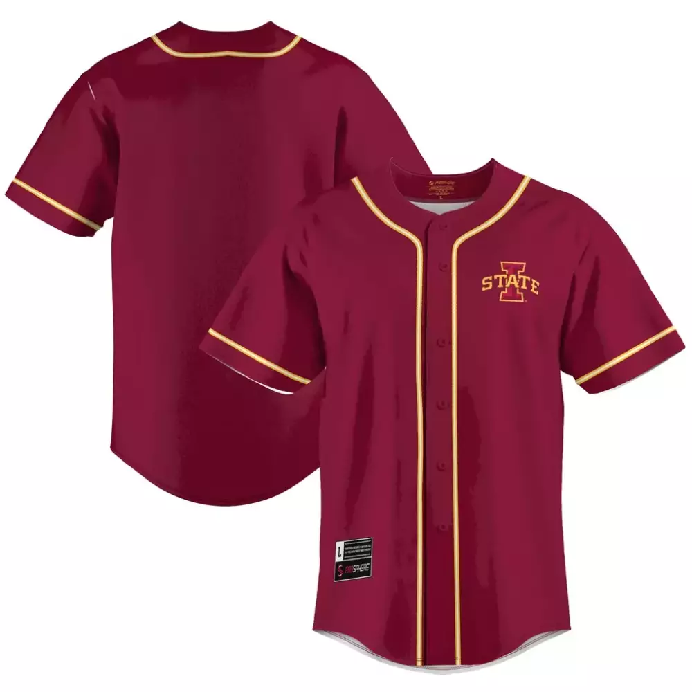 State Iowa Cyclones Jersey Maroon Gold Gameday