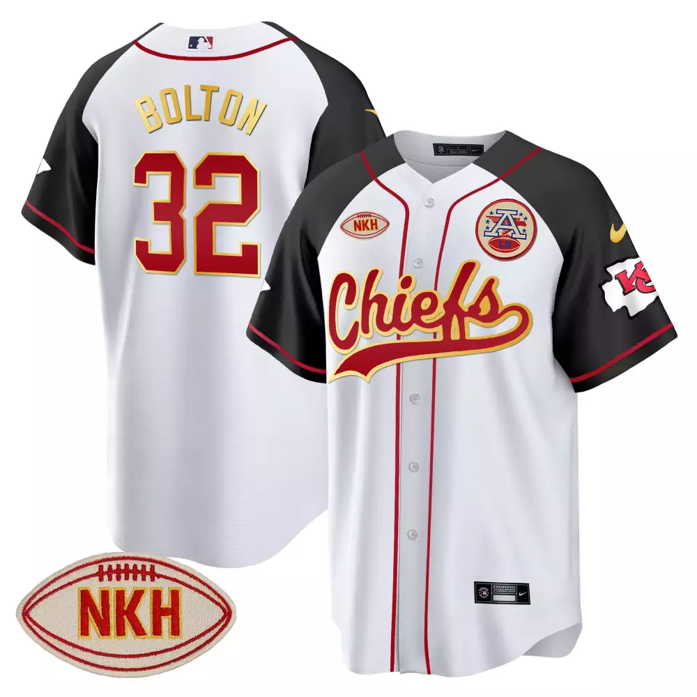 Nick Bolton 32 Kansas City Chiefs Jersey White Nkh Men Red Black Gold All Stitched