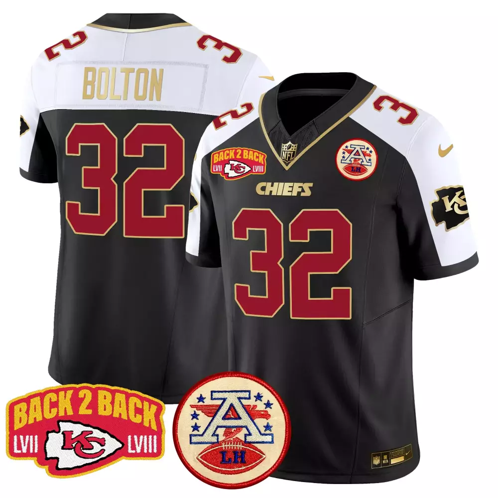 Nick Bolton 32 Chiefs Jersey Black Super Bowl Lviii Champions Lvii Lh Football 2023