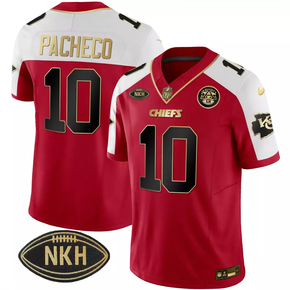 Isiah Pacheco 10 Chiefs Jersey Red Super Bowl Lviii Nkh Afl 2023 Men Alternate White