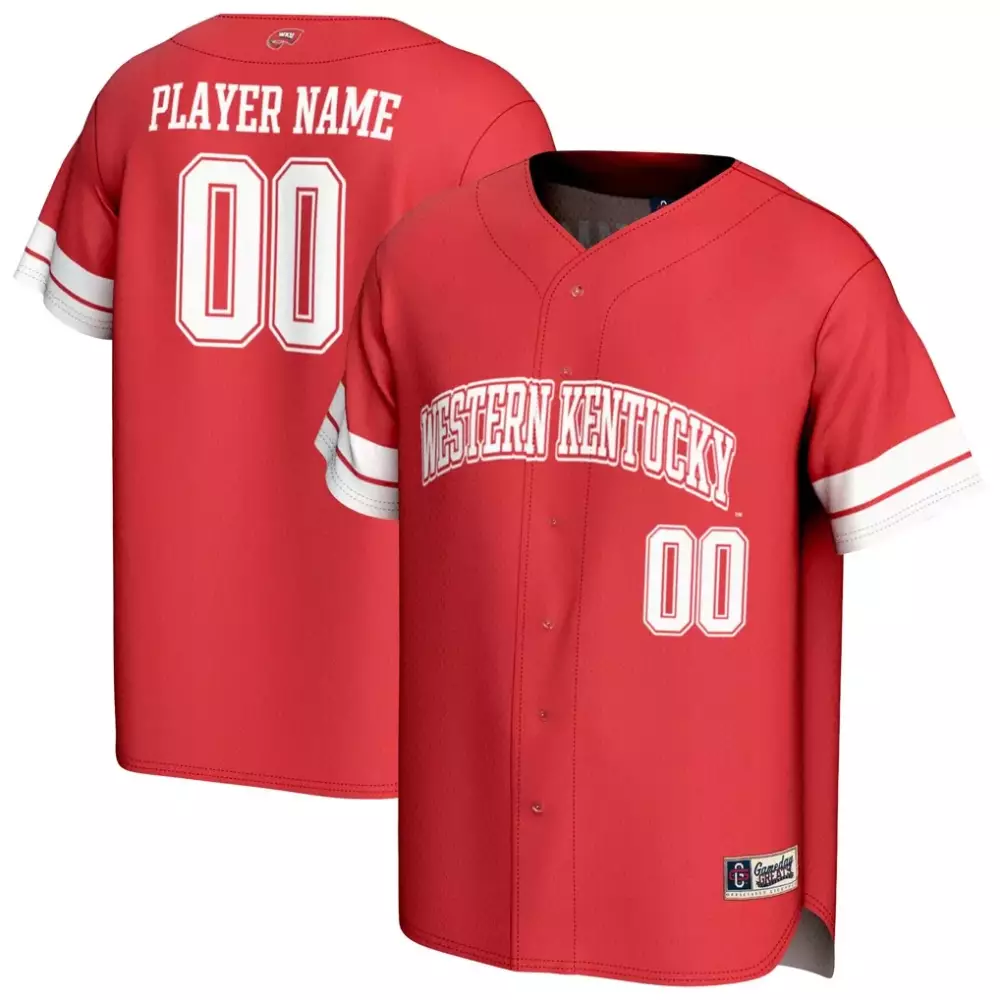 Western Kentucky Jersey Red White Gameday Unisex