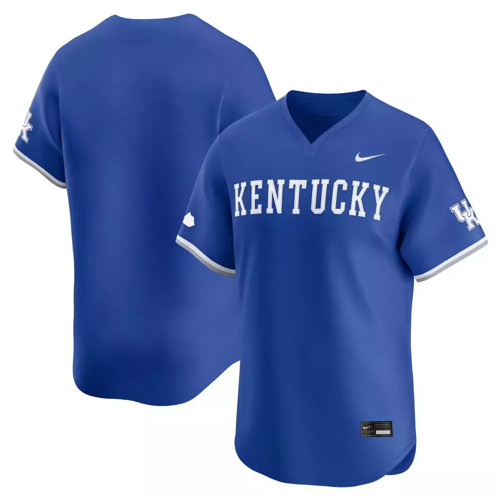 Kentucky Wildcats Jersey Blue Null Women White Gray All Stitched Vapor
