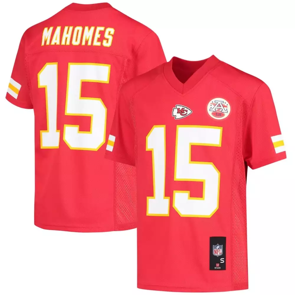 Patrick Mahomes 15 Jersey Red Kansas City Chiefs Super Bowl Lviii Champions Men Game