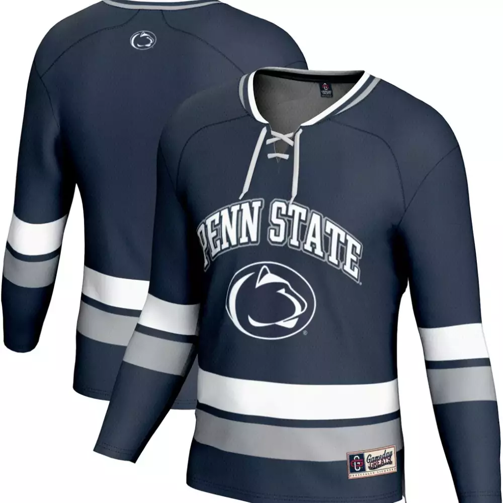 Penn State 1 Jersey Navy Nittany Lions Men White Gameday Fashion Penn State 1 Jersey Navy Nittany Lions Men White Gameday Fashion