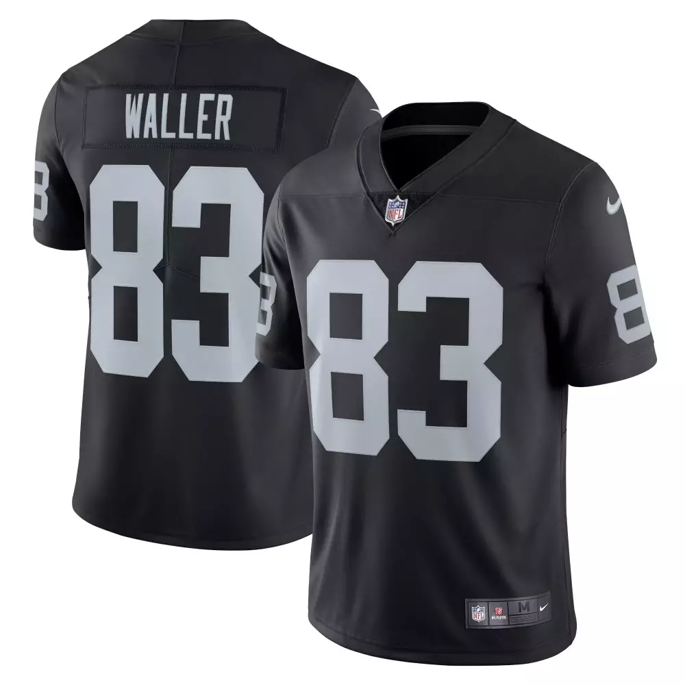Darren Waller 83 Jersey Black Las Vegas Raiders Men Replica White All Stitched Vapor