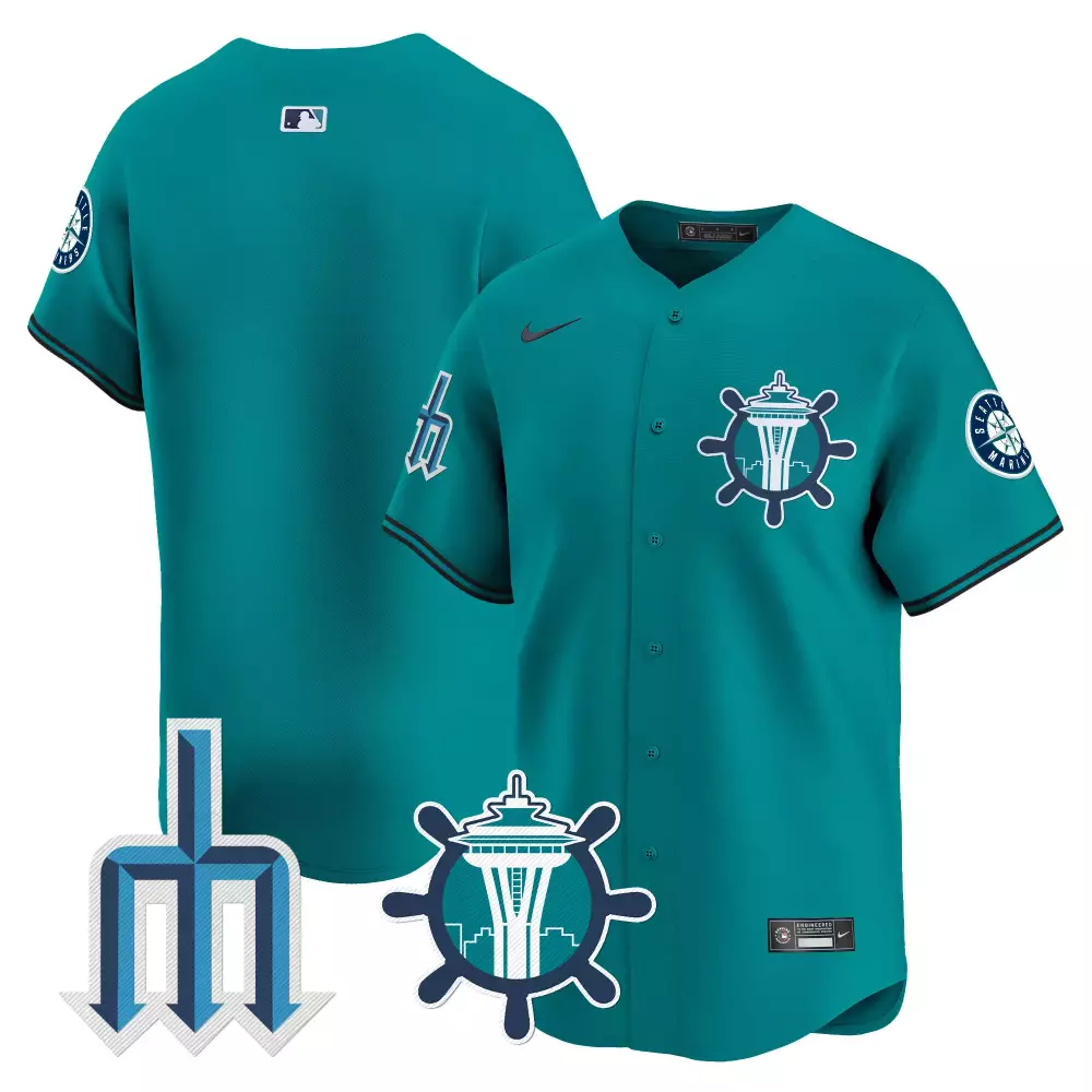 Julio Rodríguez 11 Jersey Teal Seattle Mariners Men Navy White Vapor Premier Limited