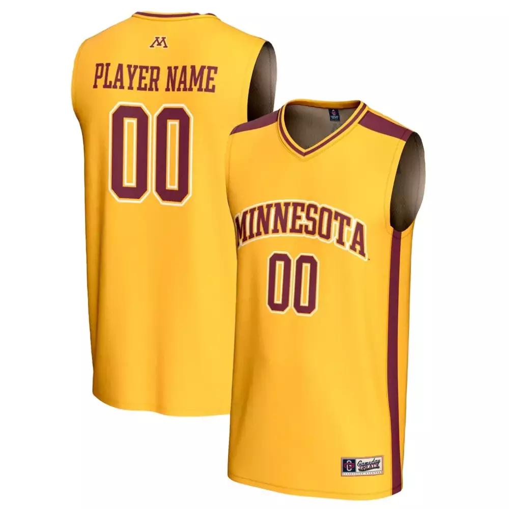 Minnesota Golden Gophers Jersey Gold Men Replica Maroon Gameday Unisex Fashion