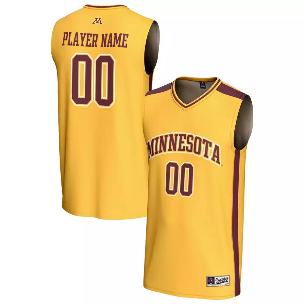 Minnesota Golden Gophers Jersey Gold Men Replica Maroon Gameday Fashion