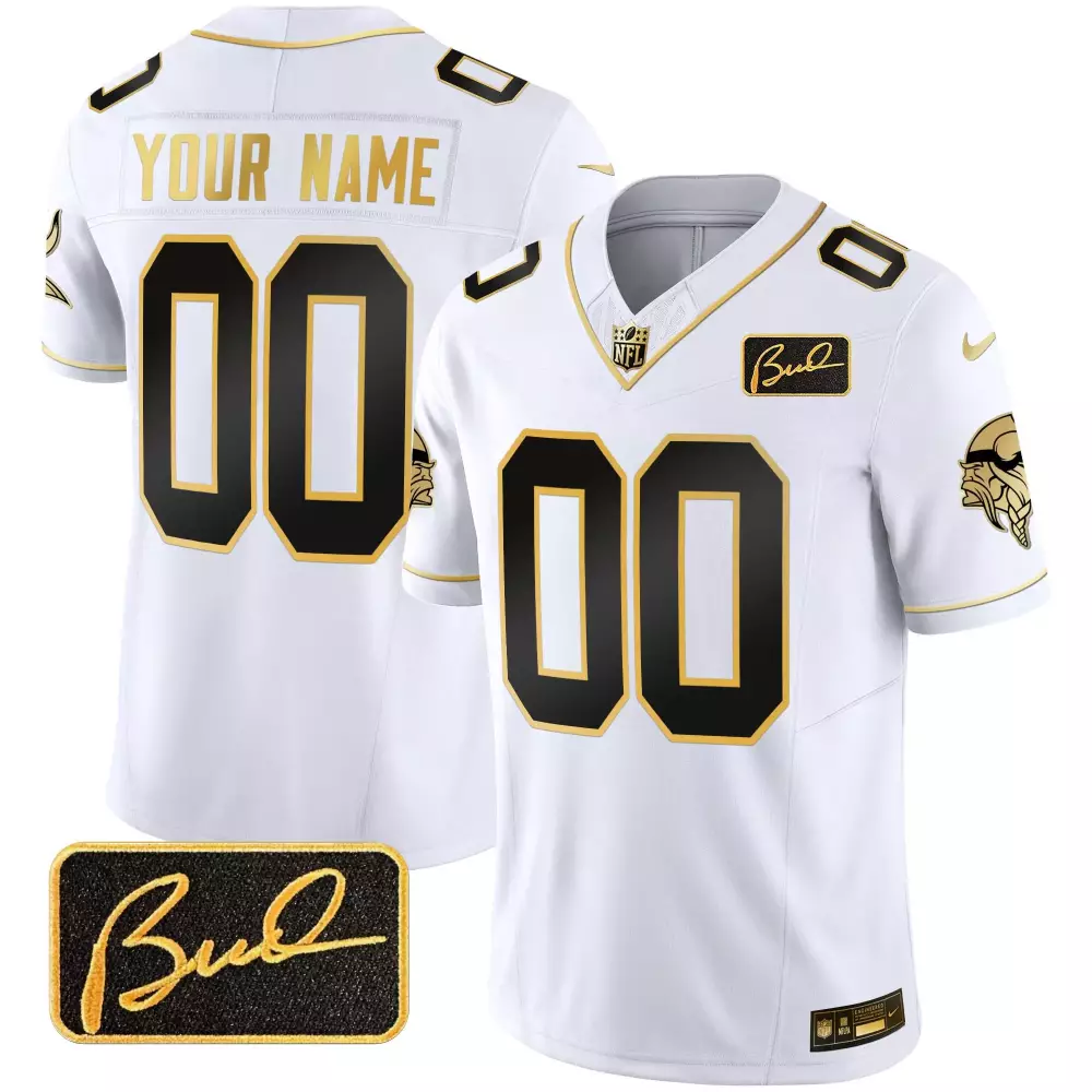Custom Las Vegas Raiders Jersey White Men Stitched Alternate Black Gold Limited v2
