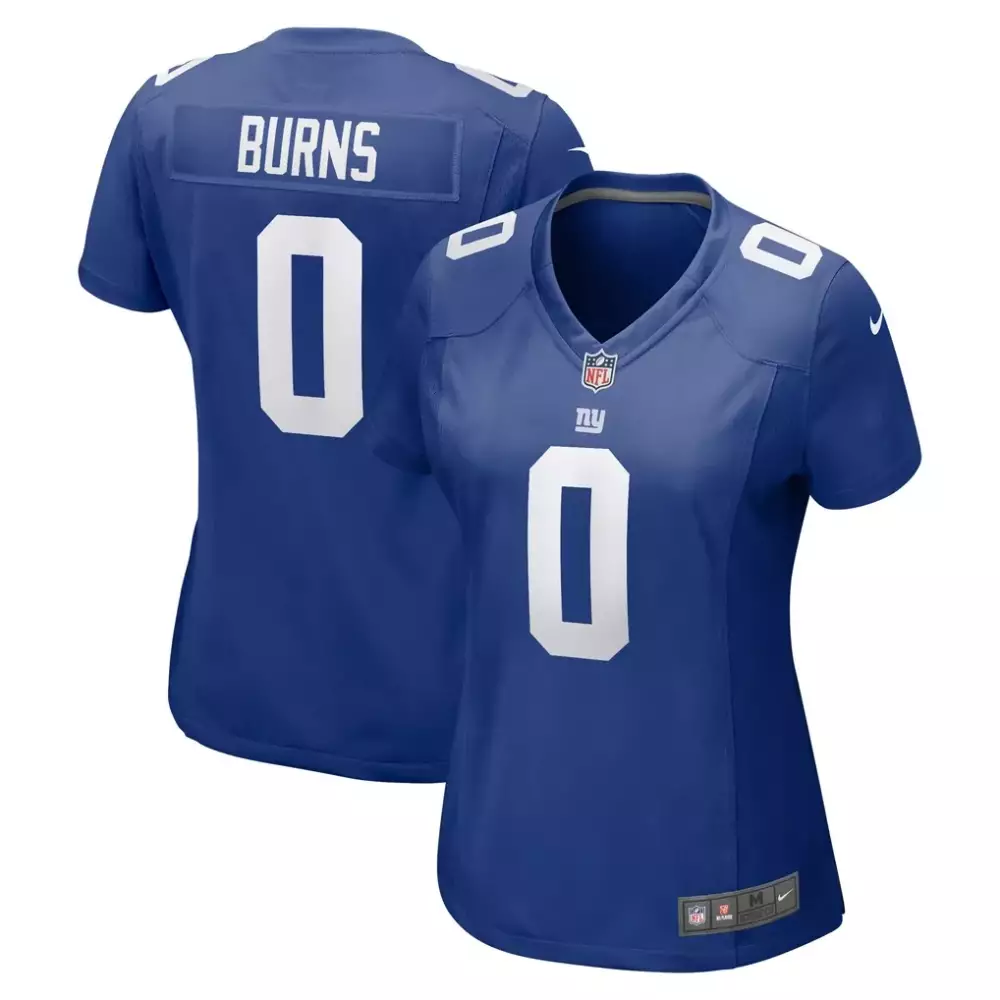 Brian Burns New York Giants Jersey Blue Women Replica White Game