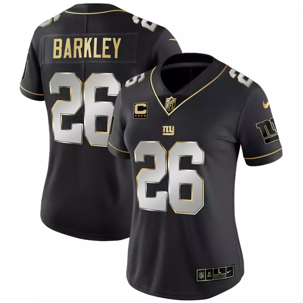 Saquon Barkley Jersey Limited Vapor All Stitched