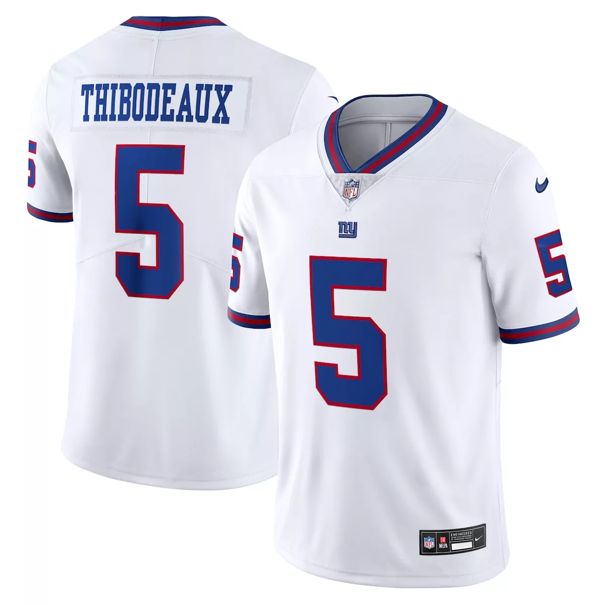 Kayvon Thibodeaux 5 Jersey White New York Giants Men Stitched Alternate Blue Red