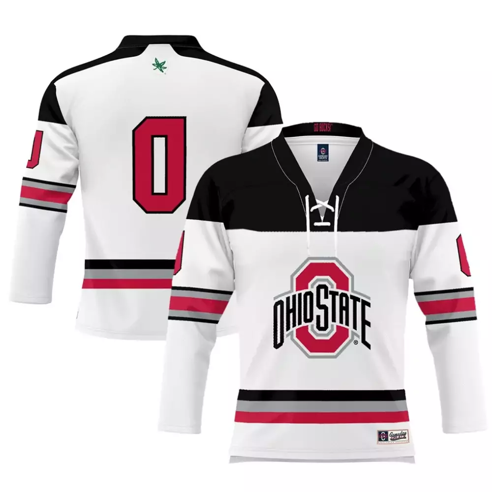 Custom Ohio State Jersey White Stitched Black Red Gray Gameday Unisex