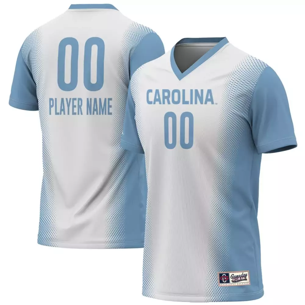 Carolina Jersey White Men Stitched Light Blue Gameday