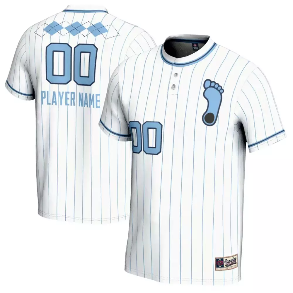 North Carolina Tar Heels Jersey White Men Stitched Light Blue Gameday Unisex