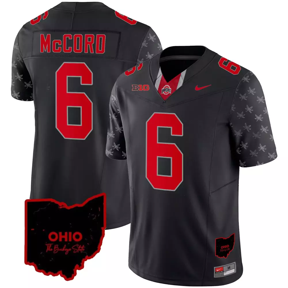 Kyle Mccord 6 Ohio State Buckeyes Jersey Black The Buckeye Men Stitched Alternate