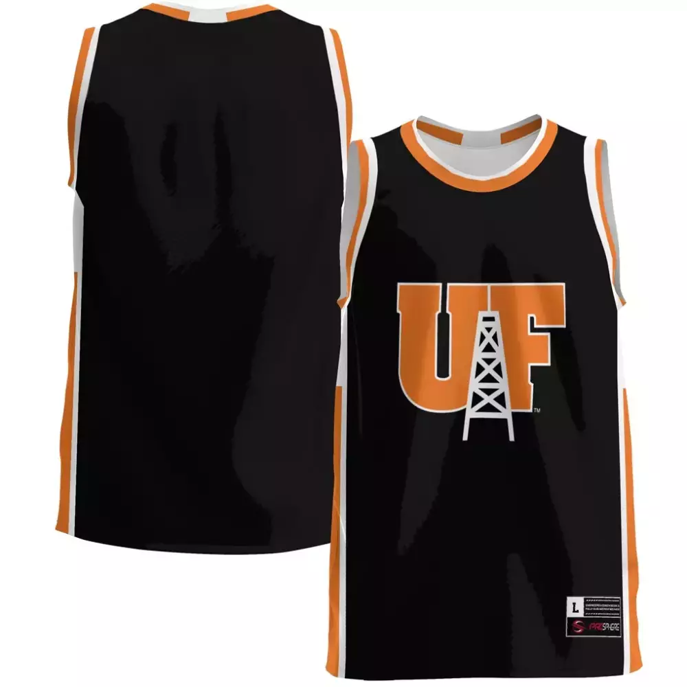 Custom Jersey Black Unknown Orange White Gameday
