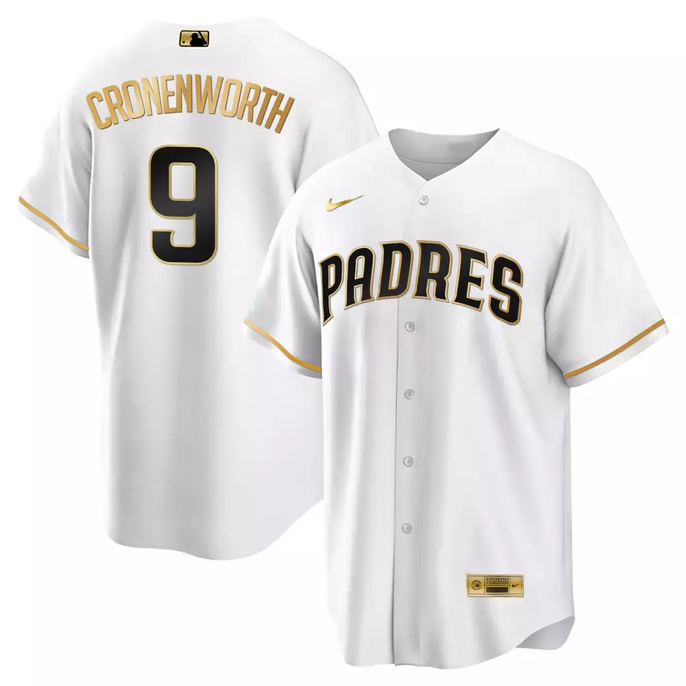 Jake Cronenworth 9 Jersey White City Connect San Diego Padres Men Authentic Alternate