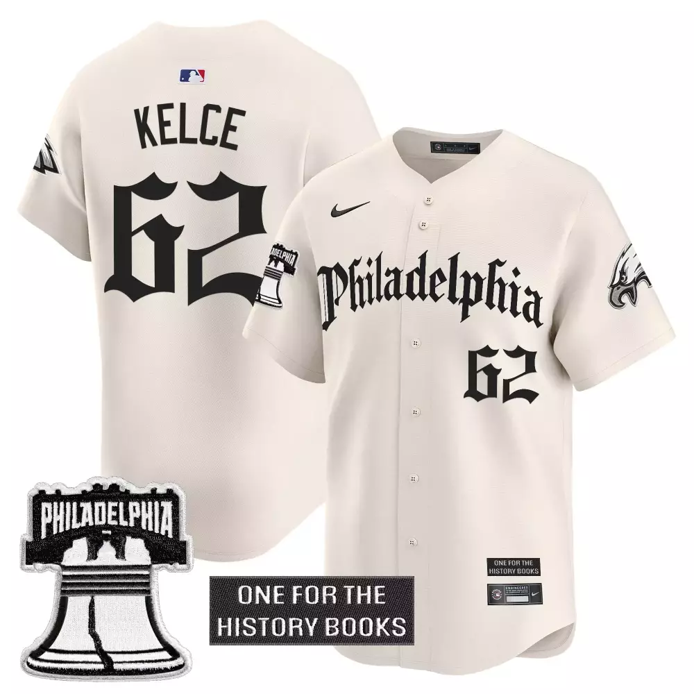 Kelee Ringo 62 Jersey Cream Philadelphia Phillies Liberty Bell One History Books