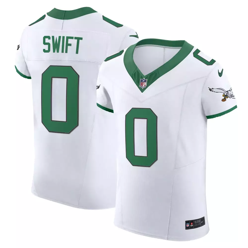 Swift Philadelphia Eagles Jersey White City Connect Men Alternate Green Vapor Elite