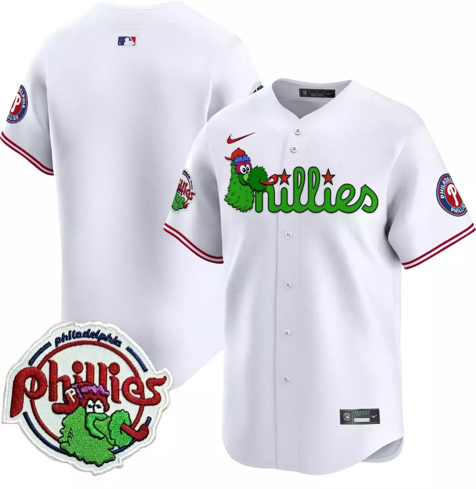 Young 22 Philadelphia Phillies Jersey White Men Red Green Blue All Stitched Vapor