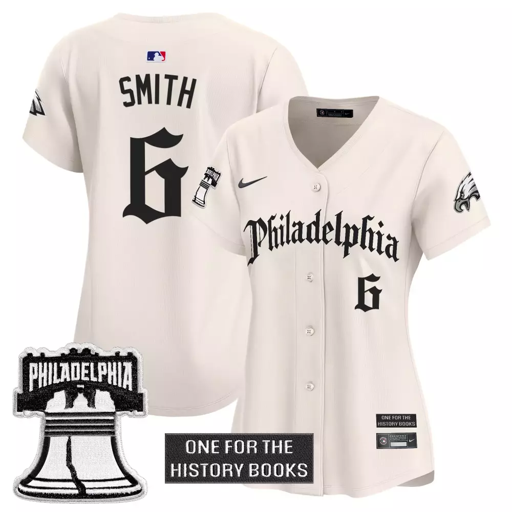 Smith One 6 Philadelphia Jersey Cream For The History Books Bell Women Black Stitched