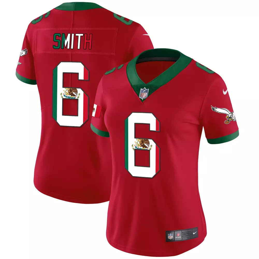 Dawkins Mexico 6 Jersey Red National Football Team Green White All Stitched Vapor