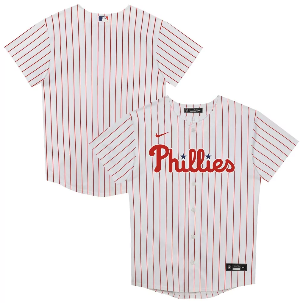 Tanner Banks Jersey White Philadelphia Phillies Red Home Replica