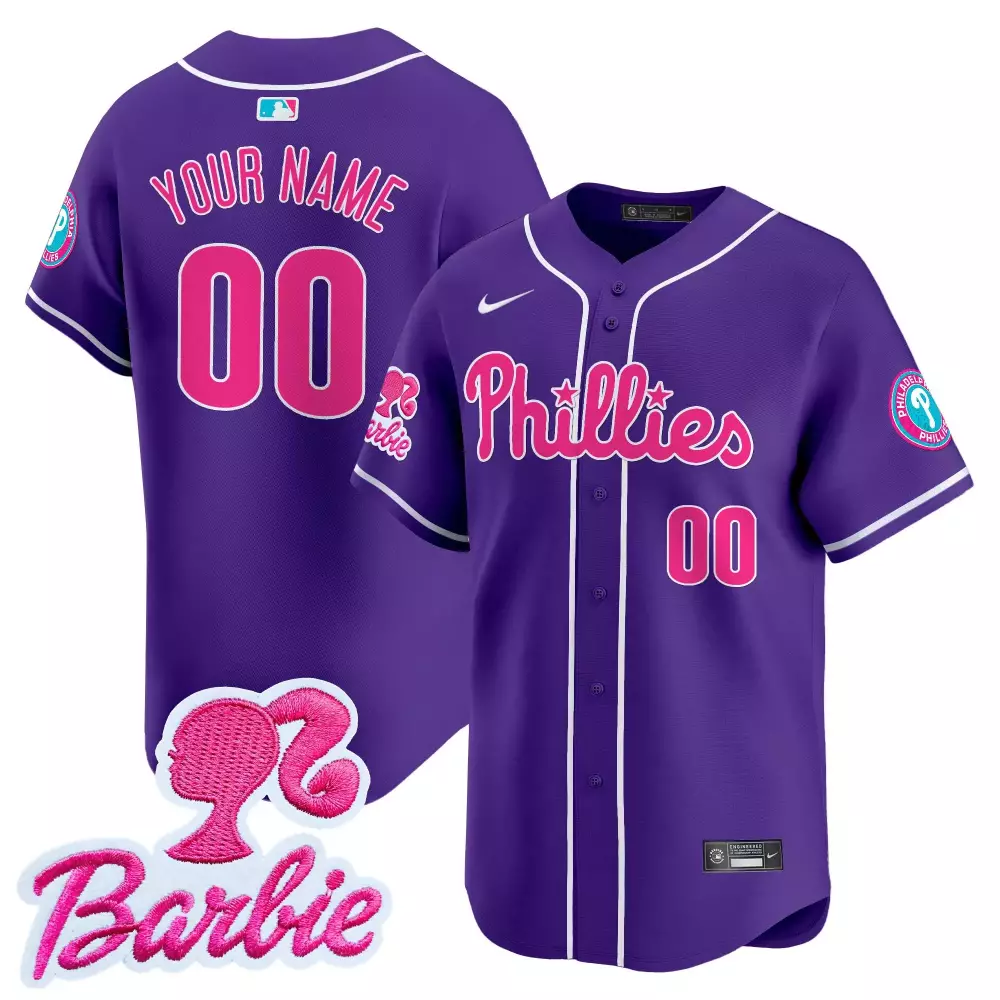 Bergman Barbie Jersey Vapor Premier Limited Custom All Stitched