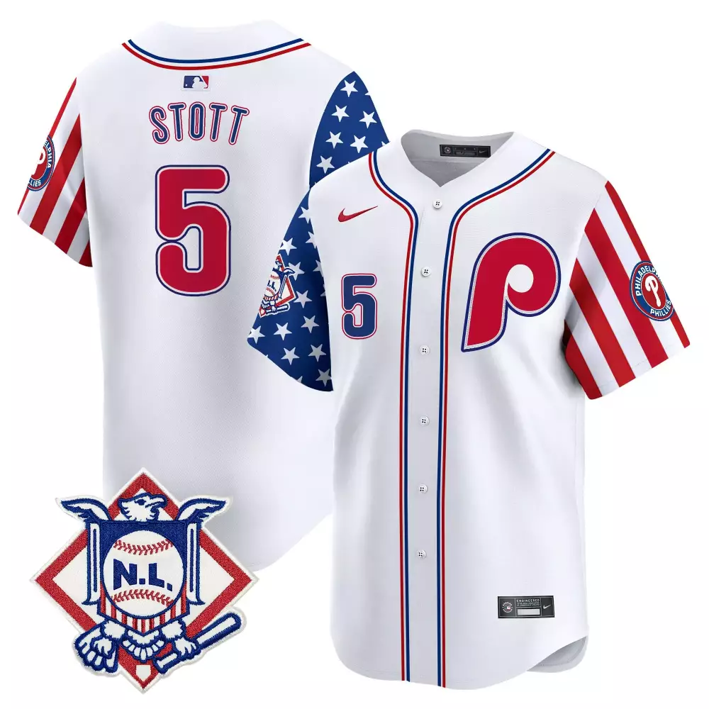 Turner N 5 Philadelphia Phillies Jersey White City Connect Nl Men Split Design Red