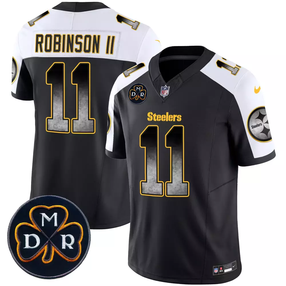 Allen Robinson Ii 11 Steelers Jersey Black Dmp Mdr Men Sports Alternate Split Design