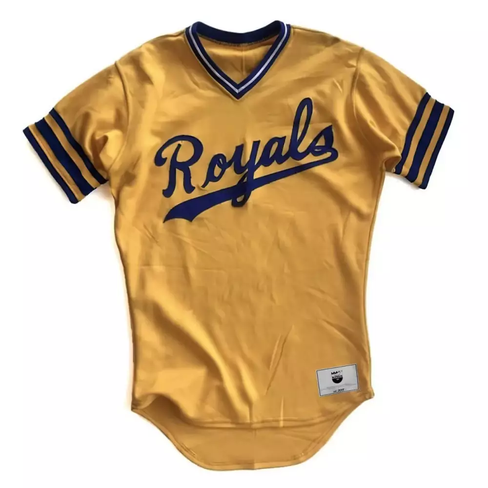 Jalen Royals Kansas City Jersey Yellow Blue White All Stitched Vapor