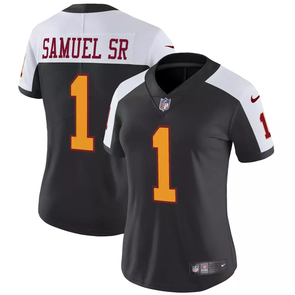 Samuel Sr. 1 Jersey Charcoal Washington Commanders Men Fanatics Alternate Split Design