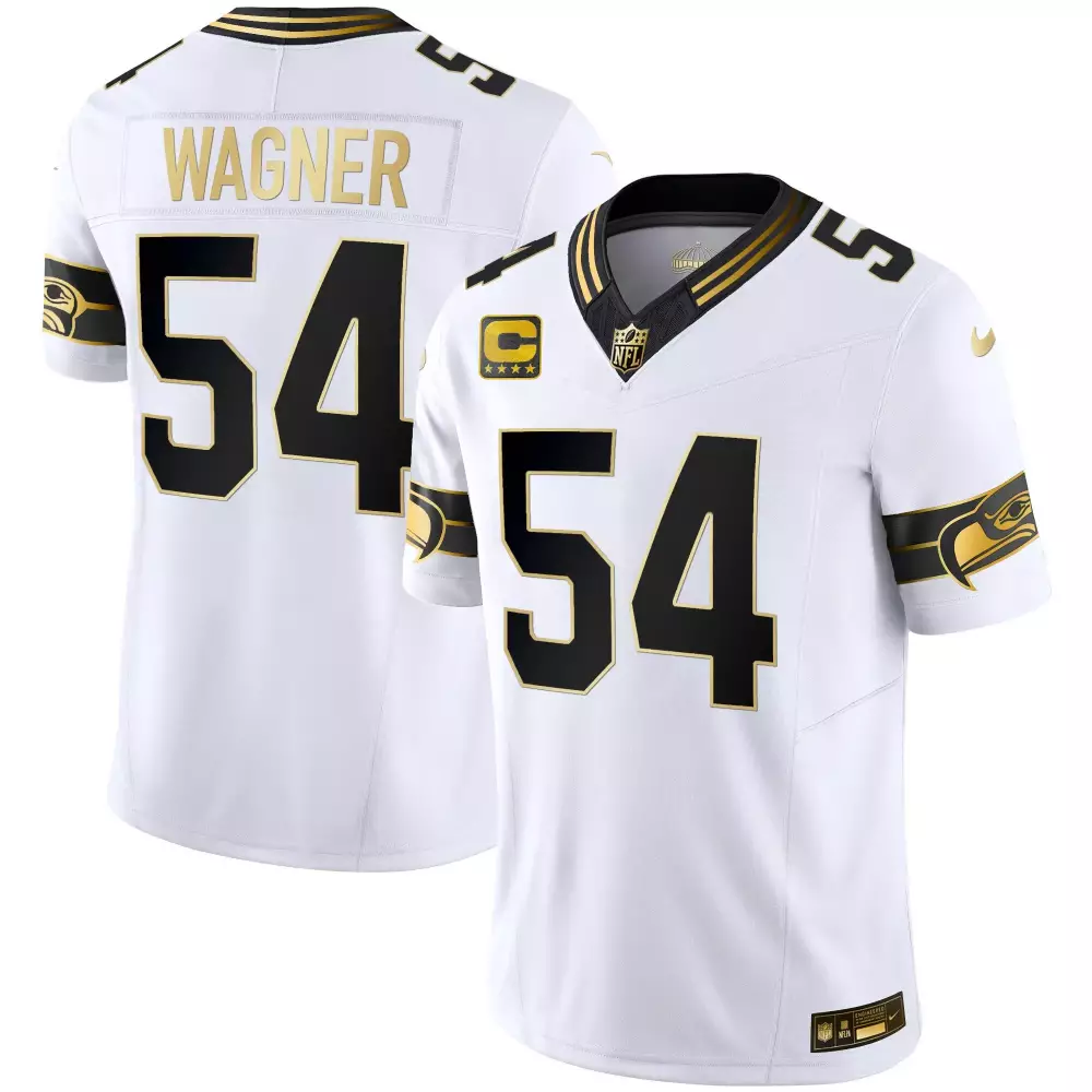 Bobby Wagner 54 Seattle Seahawks Jersey White Stars Men Nike Vapor Untouchable Alternate