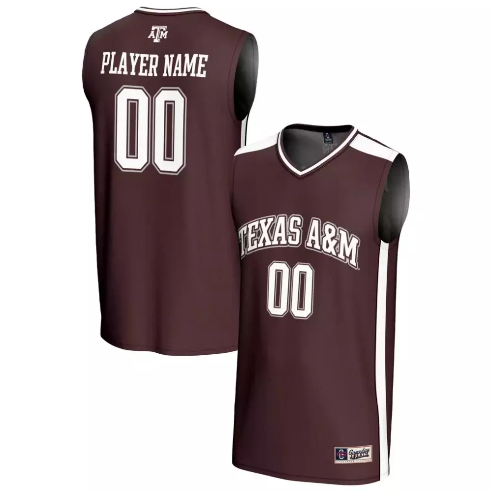 Texas A&m Jersey Maroon Men White Gameday Unisex Fashion