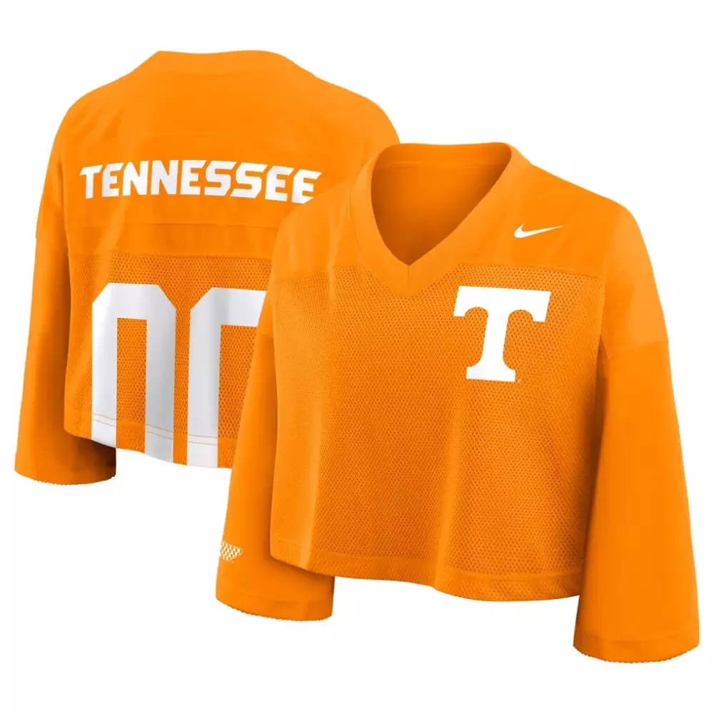 Tennessee Volunteers Jersey Orange Women White Fashion