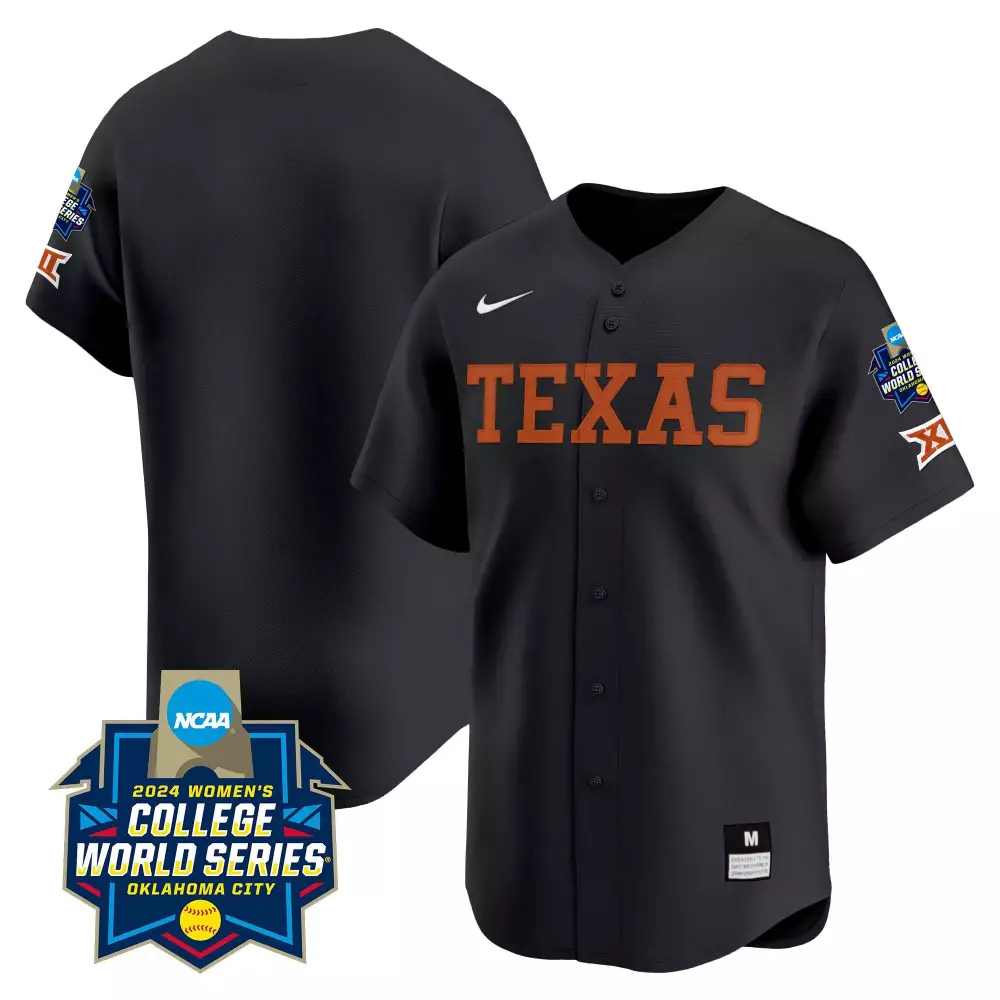 Custom Texas Jersey Black 2024 Women Orange Vapor Premier Limited v2 All Stitched