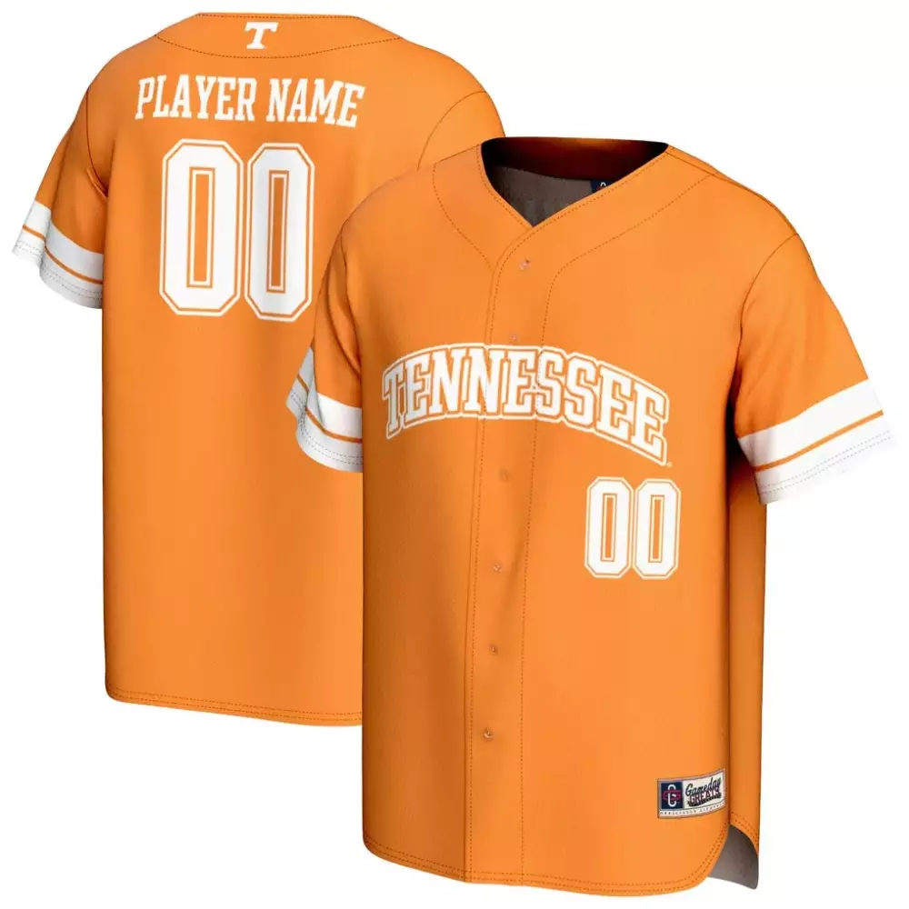 Tennessee Jersey Orange Men White Gameday Unisex Fashion