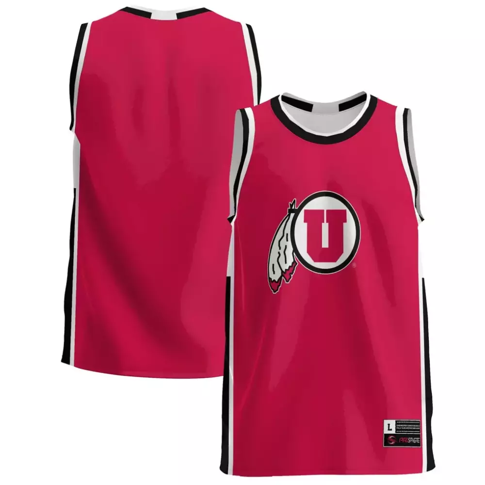 Utah Utes Jersey Red Black White Gameday