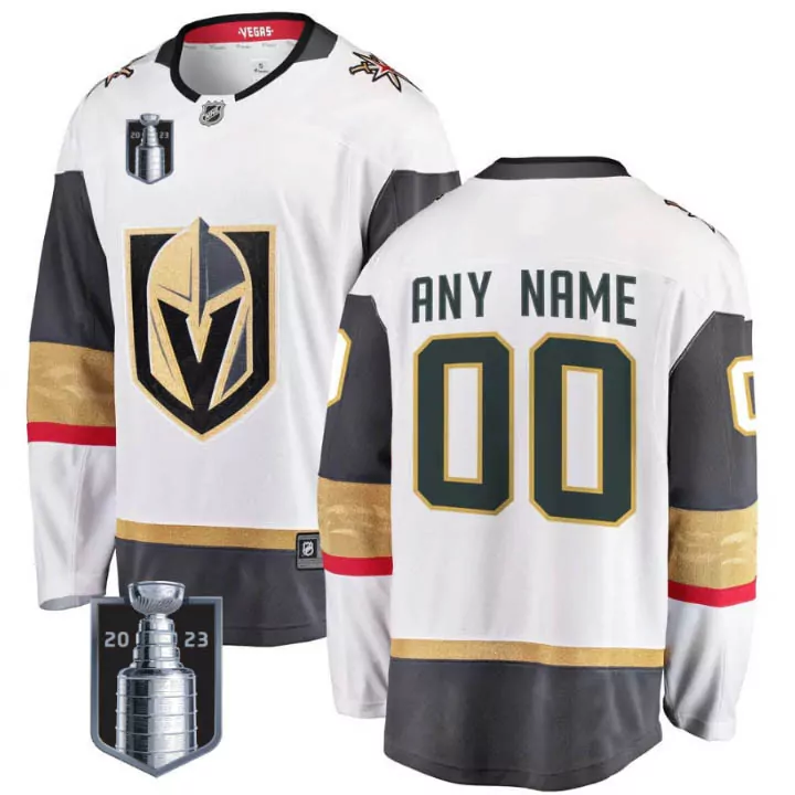 Vegas Golden Knights Jersey White Stanley Cup Champions 2023 Men Black Gold Red Custom