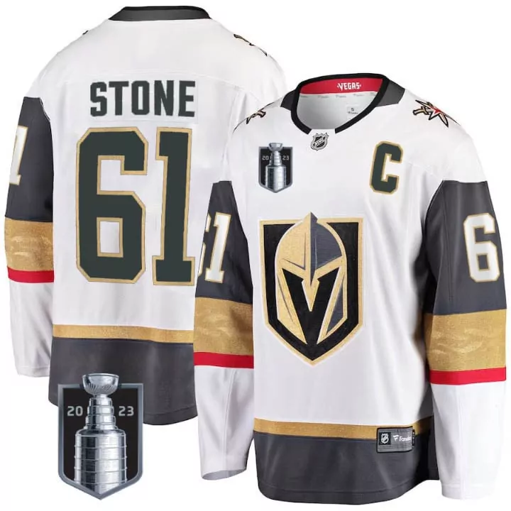 Mark Stone 61 Jersey White Vegas Golden Knights Stanley Cup 2023 Men NHL Alternate
